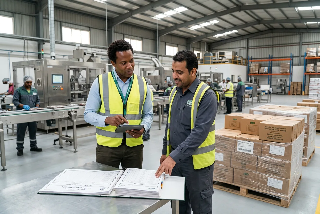 Supplier assessment inside a Saudi manufacturing facility